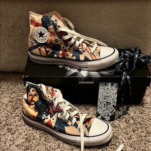 Converse Wonder Woman High-Top Sneakers
